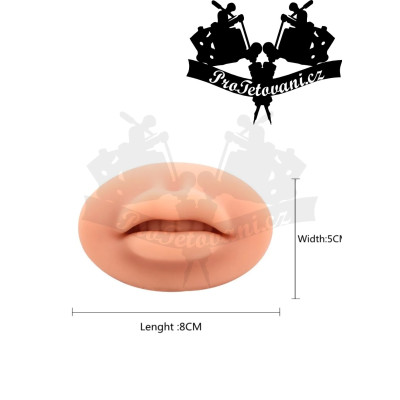 Trénovací tetovací kůže 3D RTY pro PMU i PIERCING