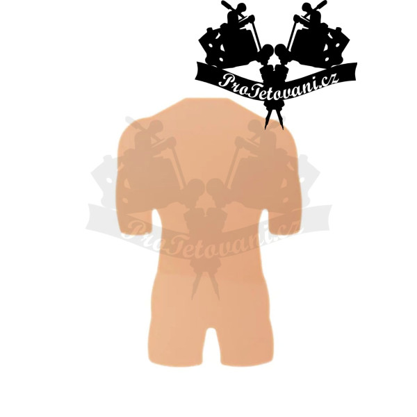 Trénovací tetovací kůže TORZO těla
