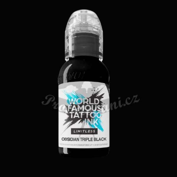 Tetovací barva World Famous Limitless Triple Obsidian 30 ml REACH