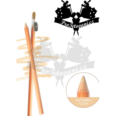 Tužka se strouhátkem pro permanentní make up Natural Flesh