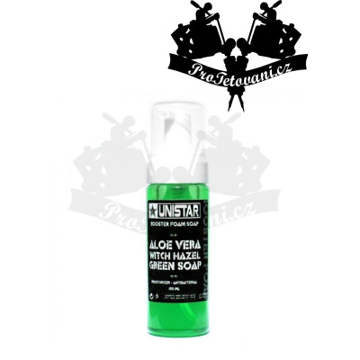 UNISTAR Booster pěnové mýdlo 220 ml Aloe vera
