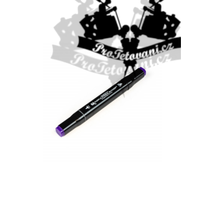Velký Fix na kůži Stencil Stuff purple marker