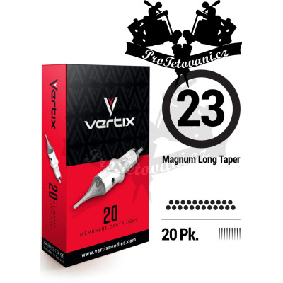 Tetovací cartridge VERTIX 23M FK IRONS
