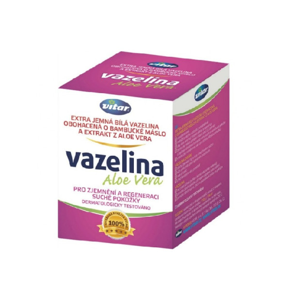 Vitar lékařská vazelína na tetování s Aloe Vera a Bambucké máslo 110g