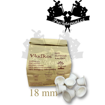 Vladkos EKO papírové kalíšky 200 ks 18 mm