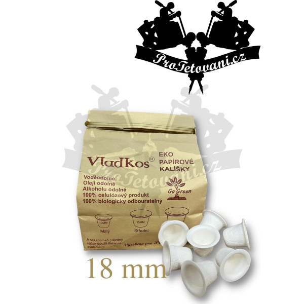 Vladkos EKO papírové kalíšky 200 ks 18 mm