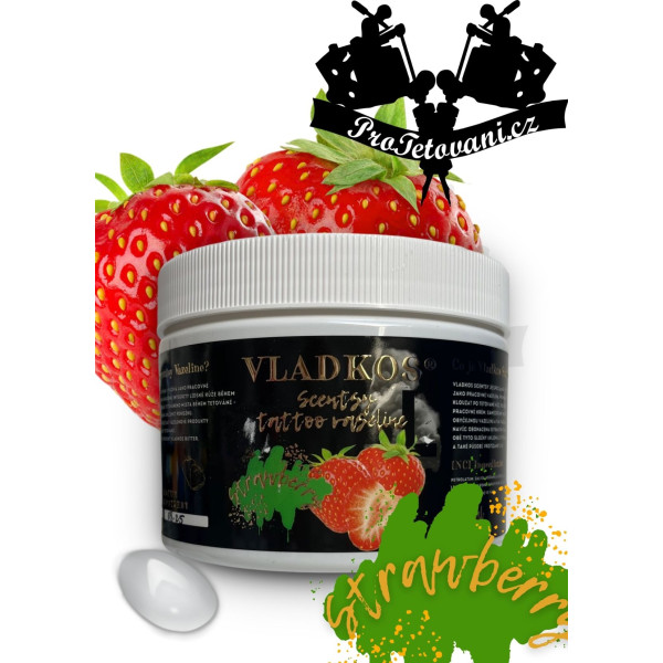 Vladkos Scentsy Vazeline vazelína na tetování 500 ml Strawberry