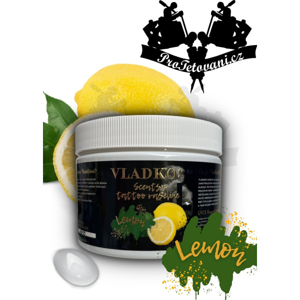 Vladkos Scentsy Vazeline vazelína na tetování 500 ml Lemon