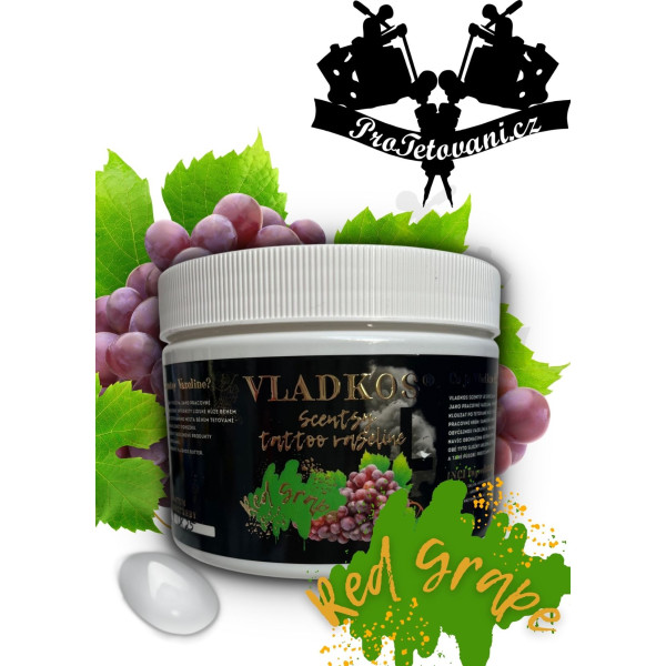 Vladkos Scentsy Vazeline vazelína na tetování 500 ml Red Grape