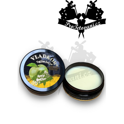 Vladkos Tattoo butter šlehané olejové máslo na tetování 50 ml Jablko