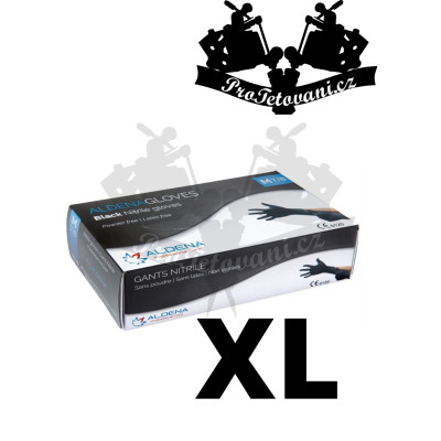 Nitrilové rukavice ALDENA BLACK XL