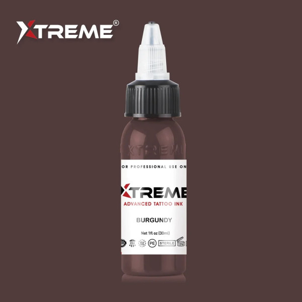 XTreme Ink - BURGUNDY tetovací barva 30ml