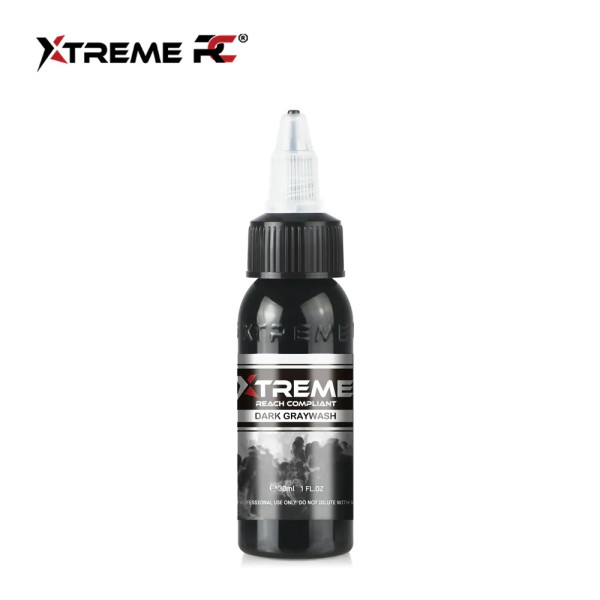 XTreme Ink - DARK GREYWASH tetovací barva 30ml