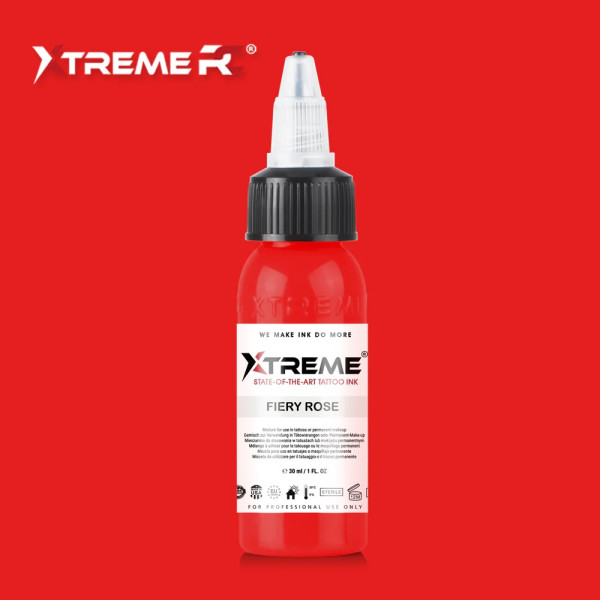 XTreme Ink - FIERY ROSE tetovací barva 30ml