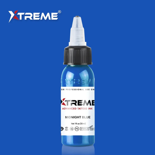 XTreme Ink - MIDNIGHT BLUE tetovací barva 30ml