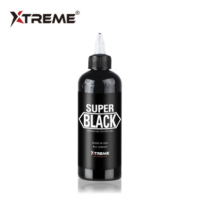 XTreme Ink - SUPER BLACK tetovací barva 240 ml