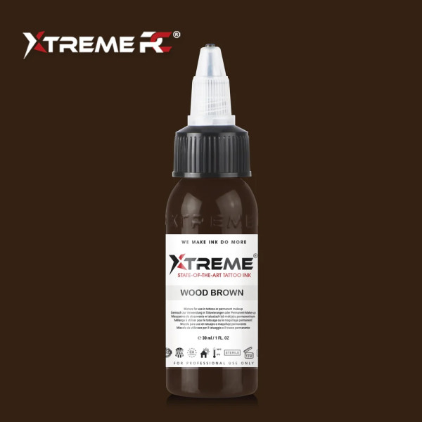 XTreme Ink - WOOD BROWN tetovací barva 30ml