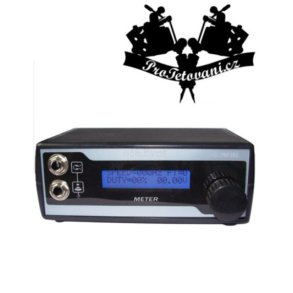 Tetovací zdroj Radio LCD