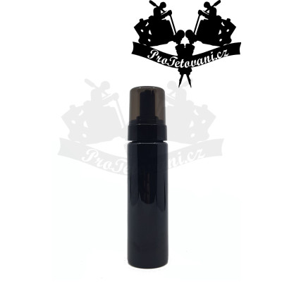 Zpěňovací lahvička na mýdlo 200ml BLACK